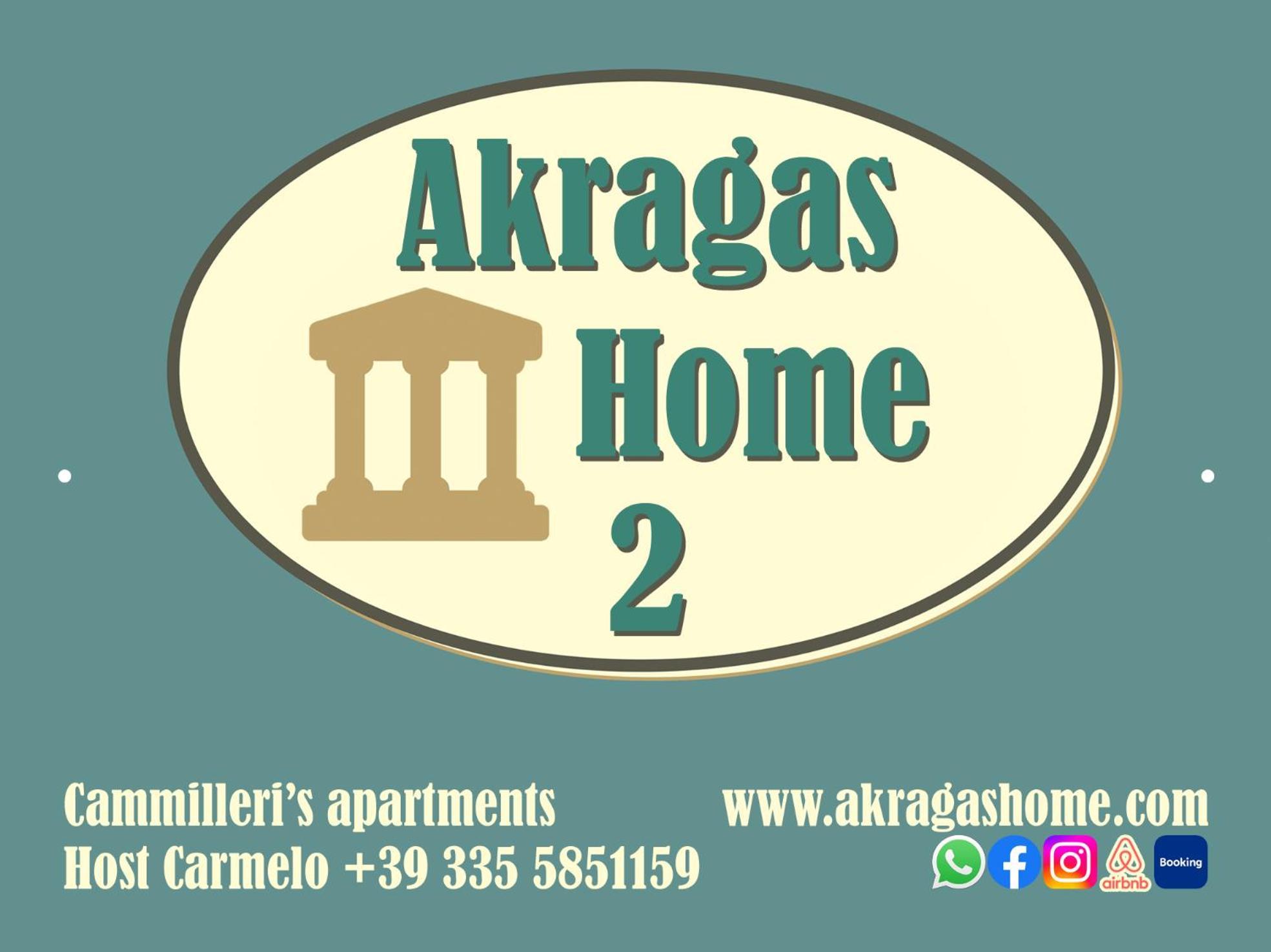 2 Apartments - Akragas Home 1 & 2 On Via Atenea City Center With View Agrigento Zewnętrze zdjęcie